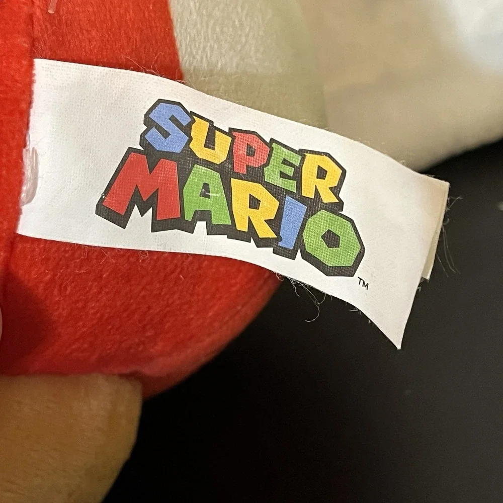 Nintendo Super Mario Bros Red Super Mushroom Plush 5